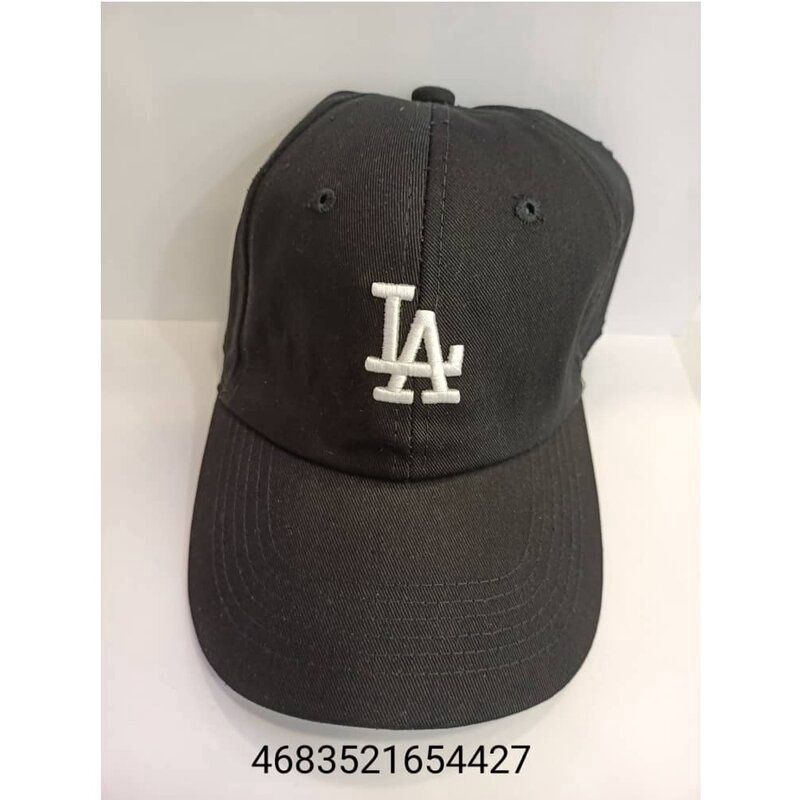 ChengCheng Baseball Cap 厂家现货韩版潮流ny棒球帽女 鸭舌帽子男 纯色弯檐百搭防晒遮阳帽 颜色: 软顶LA黑色 尺码: 可调节 54427