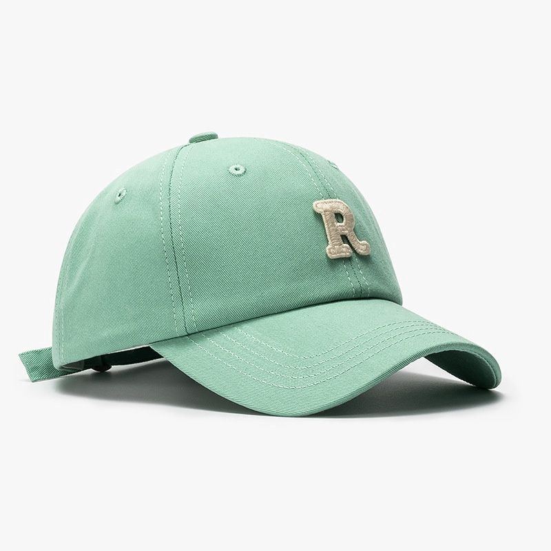 Miachi "R" 22A050 Outdoor Curved Baseball Cap: 22A050 Green Adjustable 15423