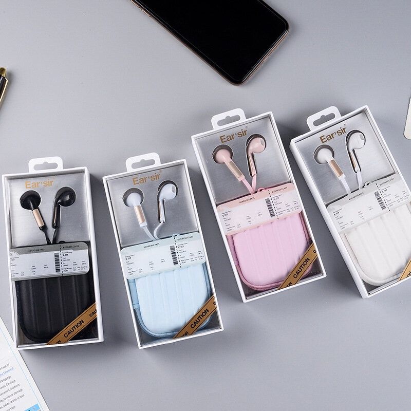 Ear'Sir E-117 Earphone-Black 25177