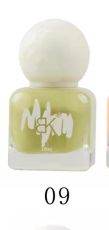 BK 8758 9# water based peel off nail color polish  60165