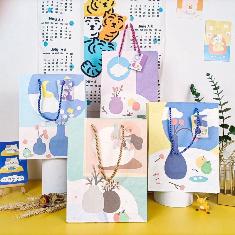 Paper Bag Flower 抽象画 BD-200211 30051