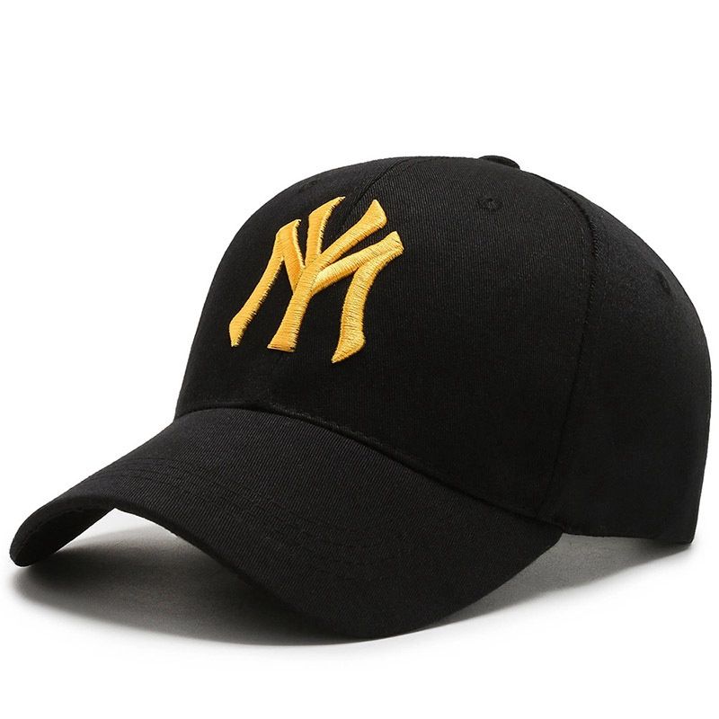 JC A-067 Baseball Cap Embroidered MY : MY-Black Gold Adjust 12955