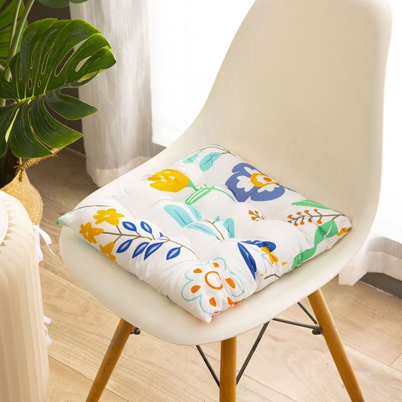 Seat Cushion Flower 40x40cm 02227