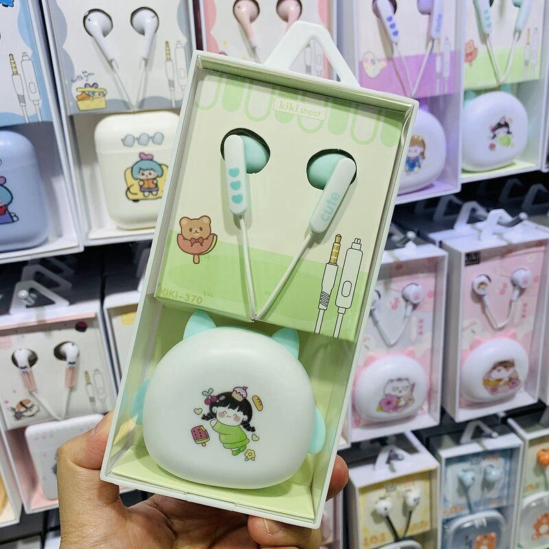 Kiki Earphone 370 Blue 07966
