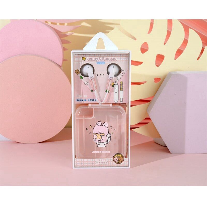 Jenny &amp; Baobao Earpod E259 Pink 17706