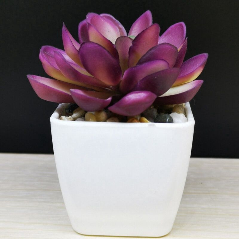 Huiya Succulent Artificial Plant Plastic Flower : 开心莲 22414