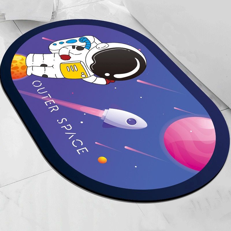 Diatom Mud Floor Mat Outer Space 40x60cm 74581
