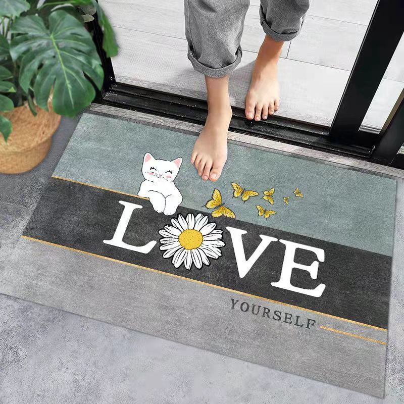 Floor Mat 002 Love Cat 40x60cm 97278