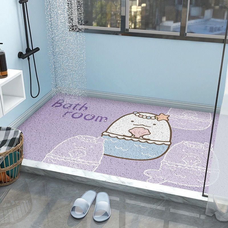 Floor Mat Bath Room Egg Purple 40x60cm 01945