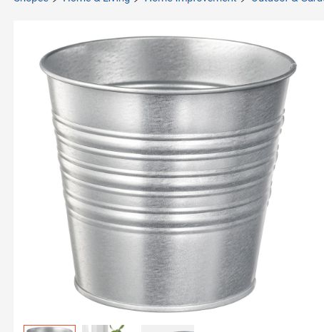 ikea BINTJE Plant Pot  31469