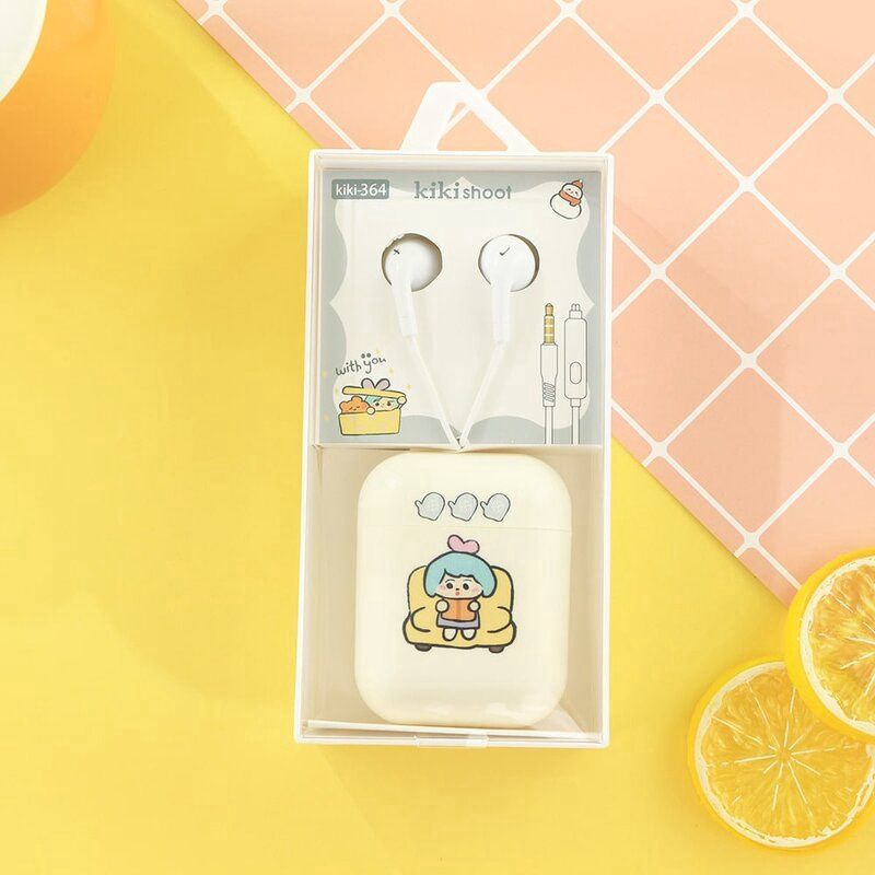 Kiki Earphone Girl 364 White 86651