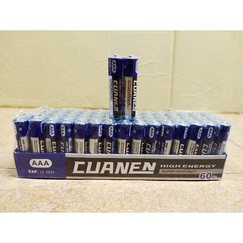 Cuanen AAA 7#(4pcs)1.5V 75Mah Dry Battery 37340