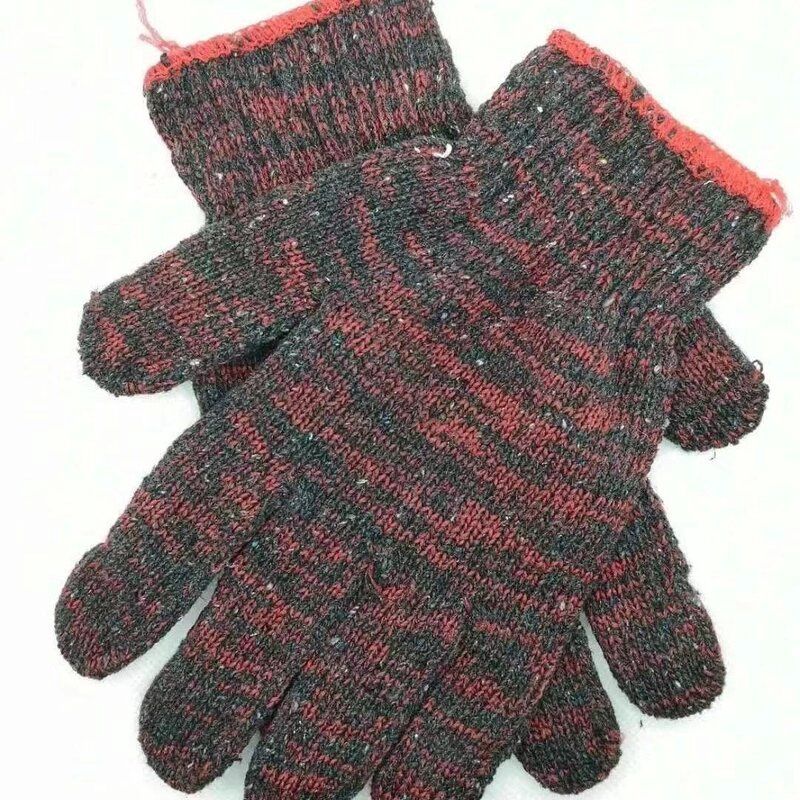 Black Red Gloves 1 Pair 00921