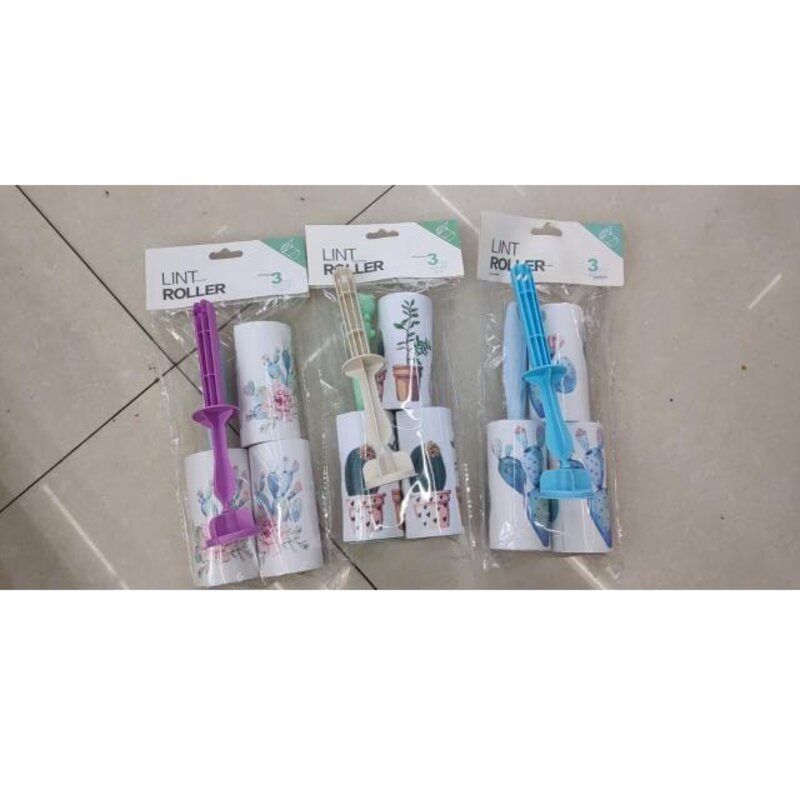 KeyIDe 8116-2 Lint Roller With Refill 8116-2柳条柄