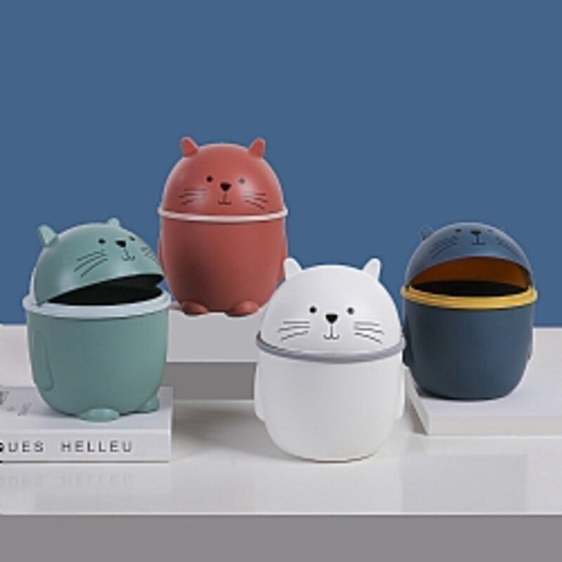 Mg Cat Desktop Trash Can 猫咪桌面垃圾桶 27945