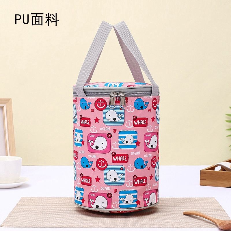 PU Lunch Bag Small 16.5x23cm - Pink 00302