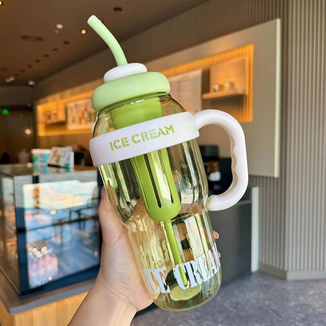 9462 water bottle 1400ml, #: Green