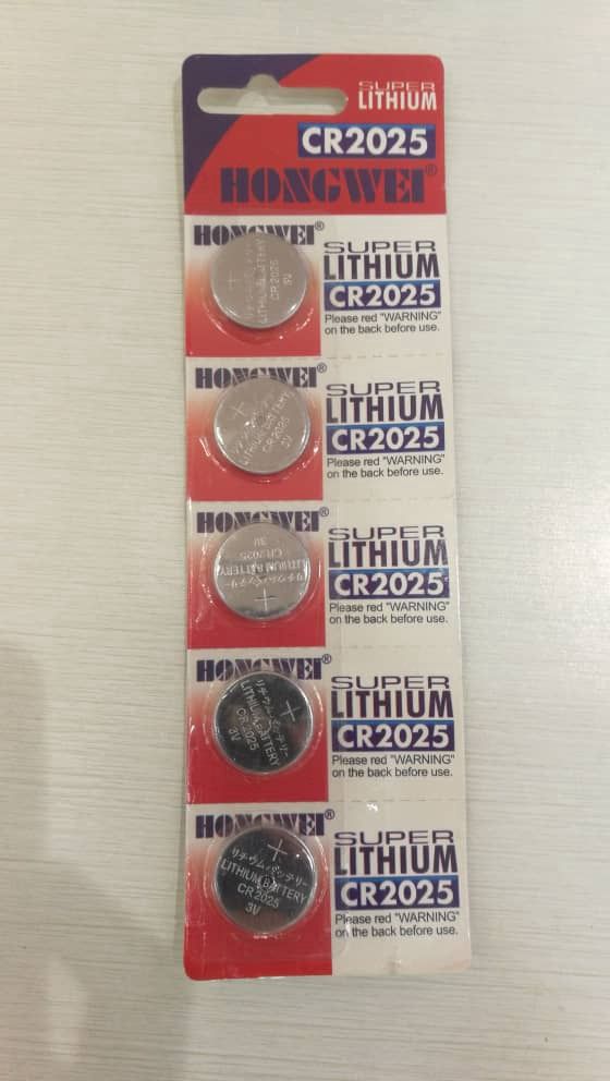 Hongwei CR2025 super lithium 5's