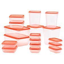Ikea Pruta Food container set 17  32509