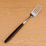 Nordic Matte Ceramic Fork - Black