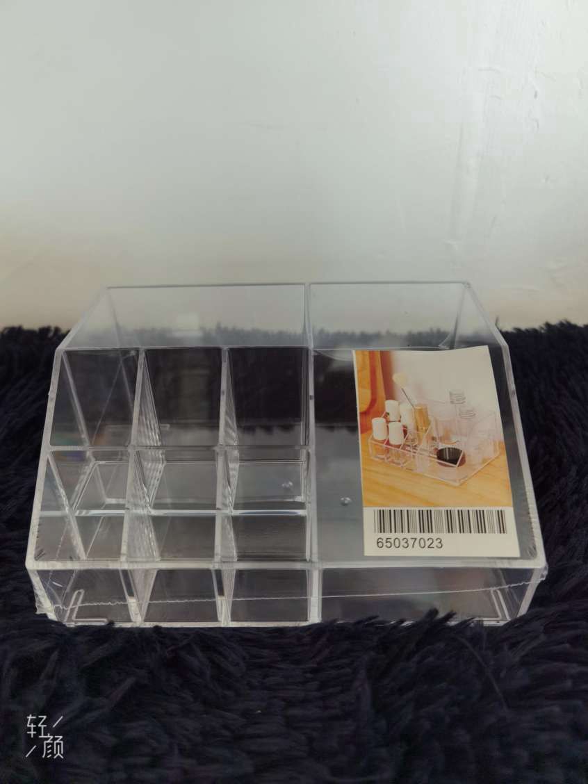 EC Trapezium Clear Organizer Box 170x127x82mm 37023