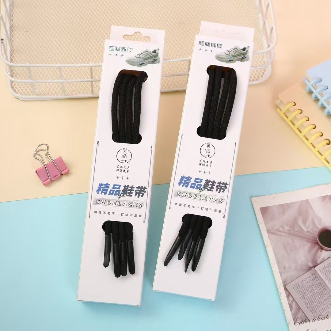 14070 XC Shoelaces, #: Black