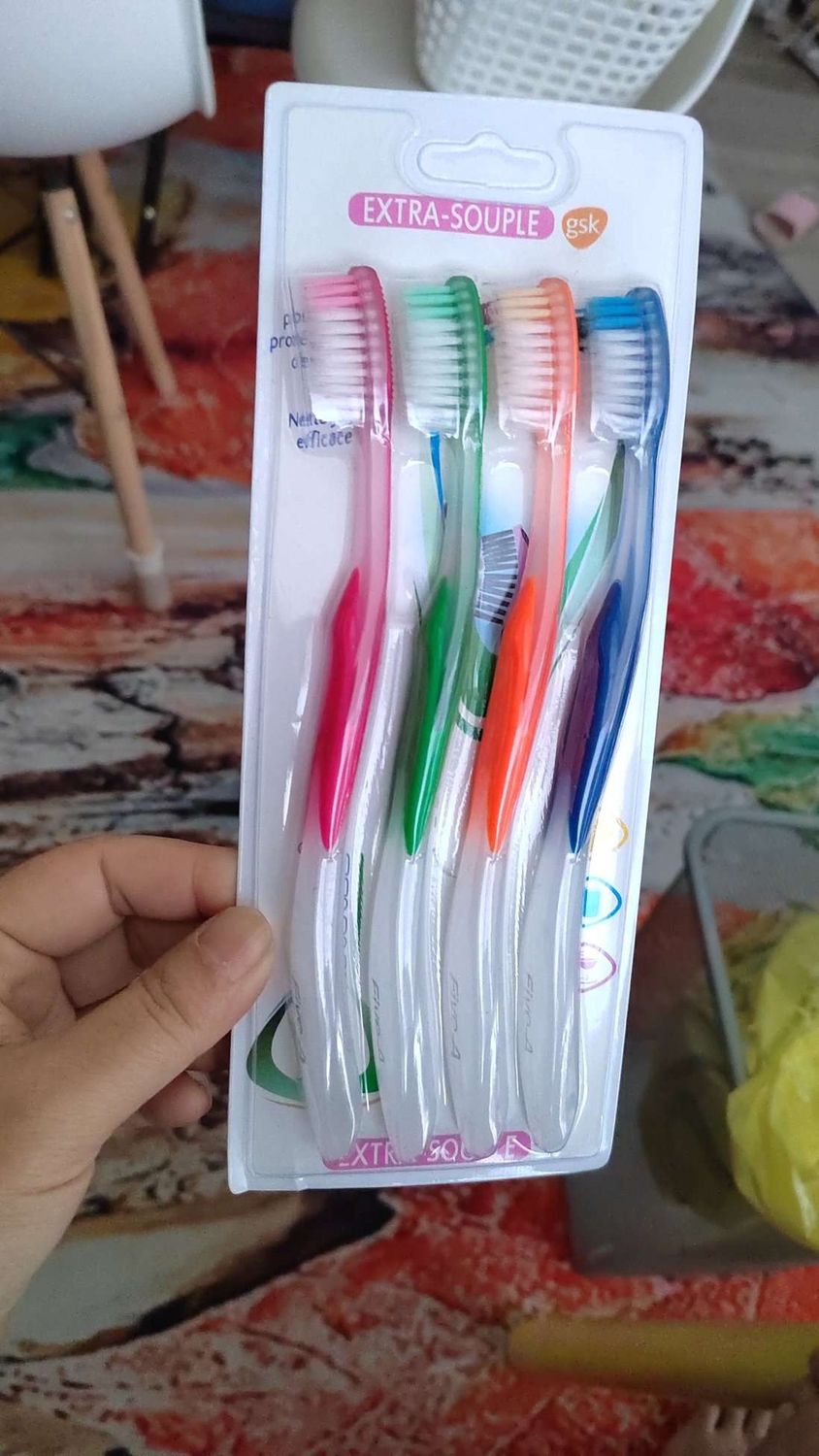 JW CANNA 4pcs  Tooth Brush 40011