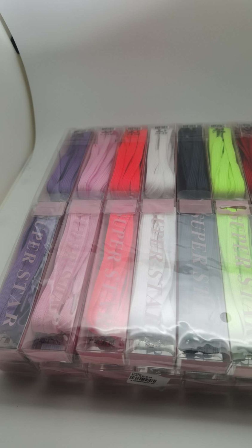 Jiedi 73490# Color box Flat shoe lace 36 00101