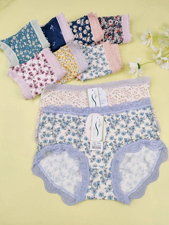 ZQLR Aomeijiao 9049# modal flower panties 80503