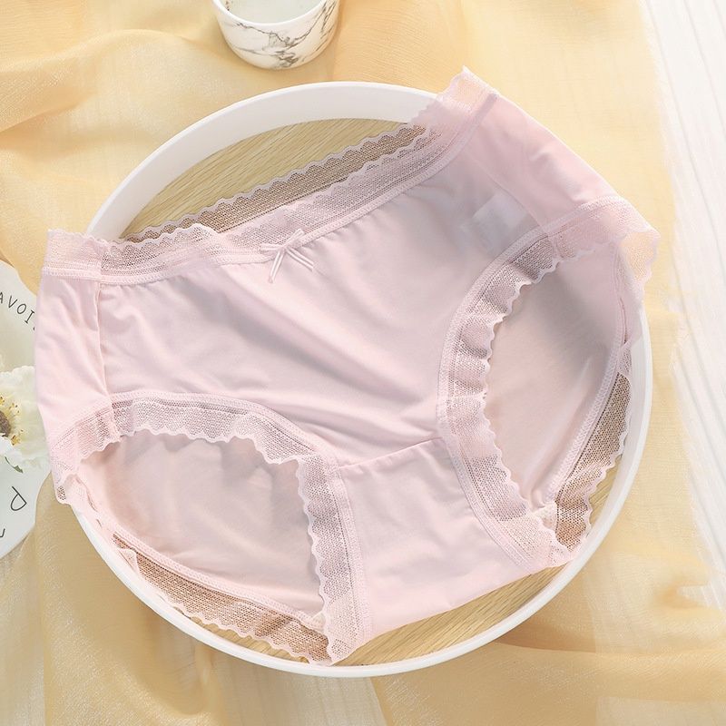 ABN 001 Paclitaxel  cotton crotch antibacterial light Pink : XL( 60-70kg ) 27069