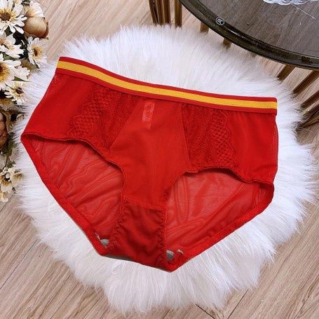 Amoi BC1911 Red Premium Lace Panties 35-60kg 22295