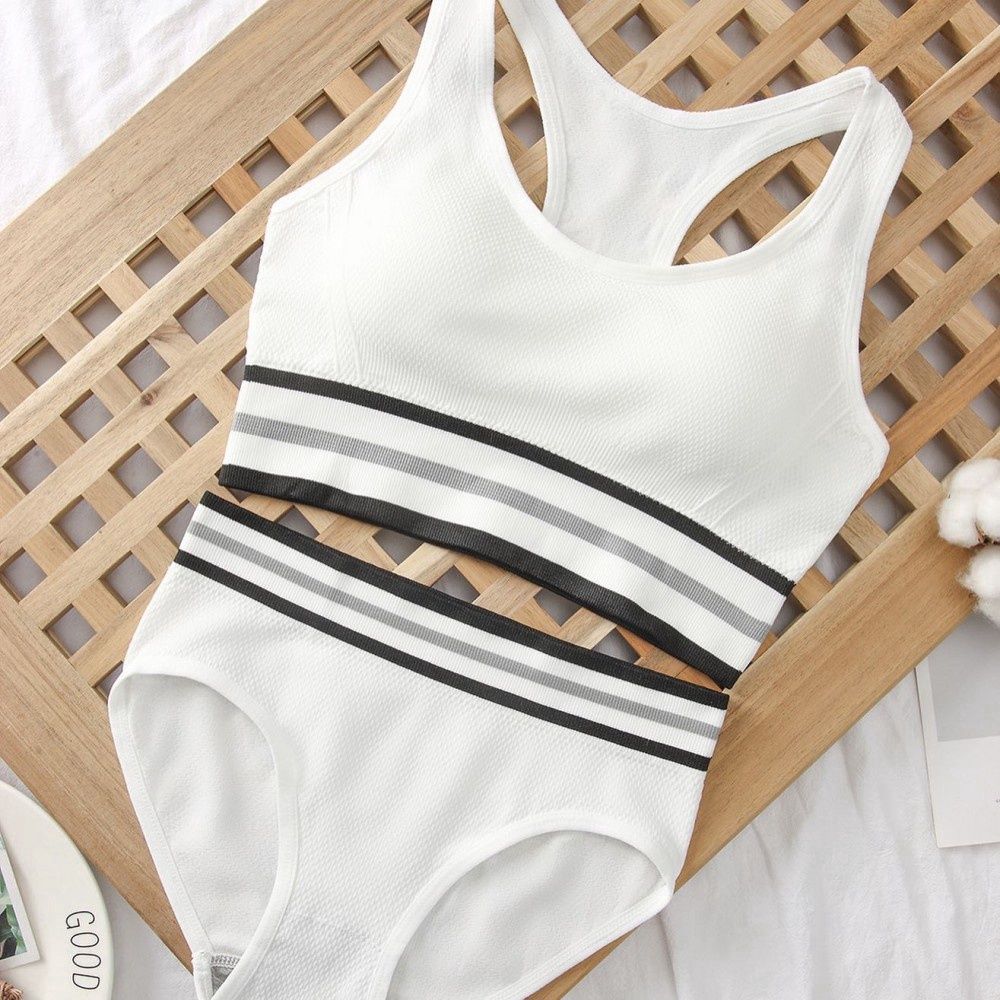 Amoi Sportbra Set 6673 white (32-38)  87103