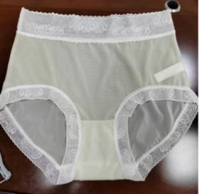 MEZ SM501# Green L ultra thin lace panties  87685