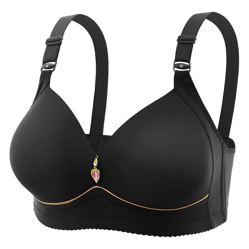 YFX 688 black Comfortable and breathable thin cup without steel ring 46/105 85955