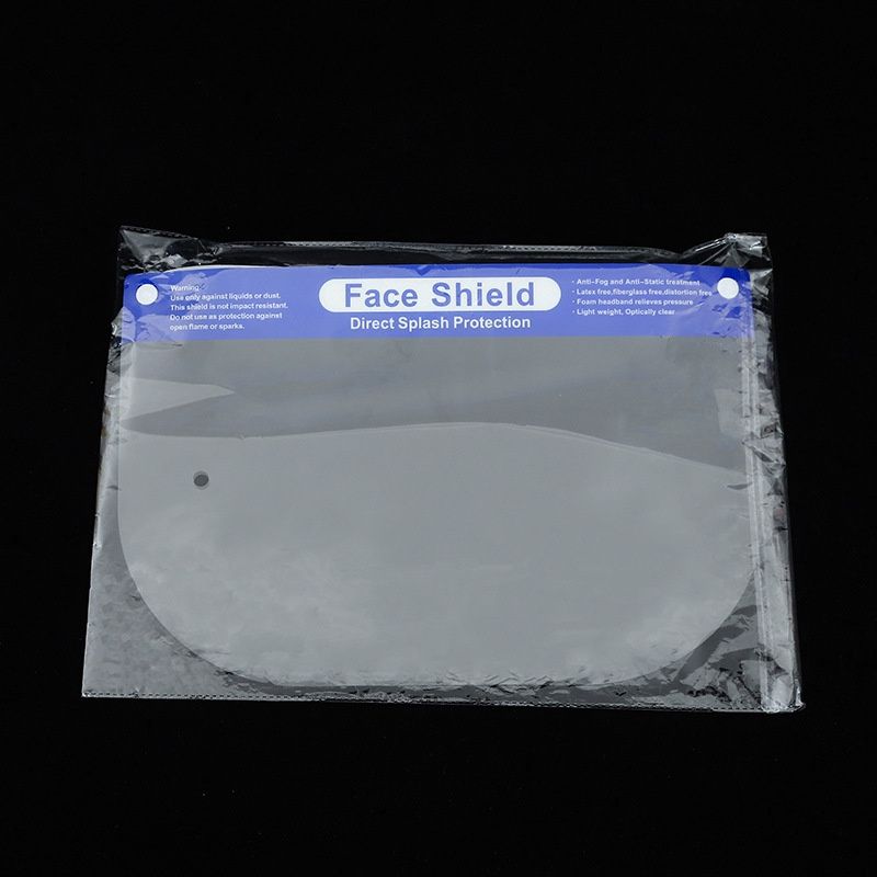 Anti-Fog Full Face Shield Anti Saliva Protective Film Clear Outdoor Face Shield 00300