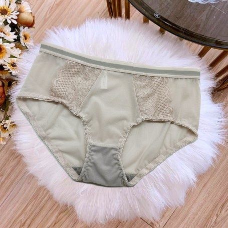 Amoi BC1911 Grey Premium Lace Panties 35-60kg 22296