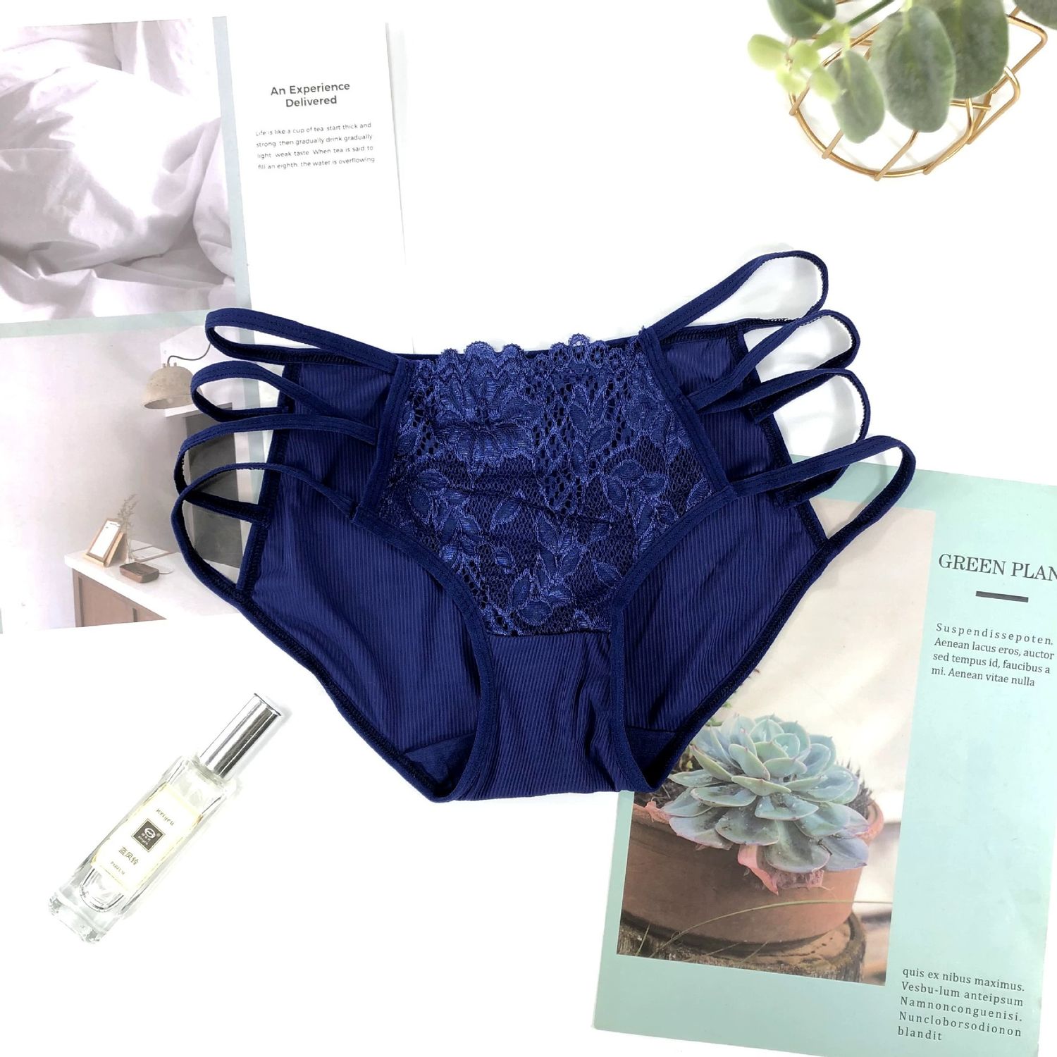 Liahu panties 3252: royal blue 36059