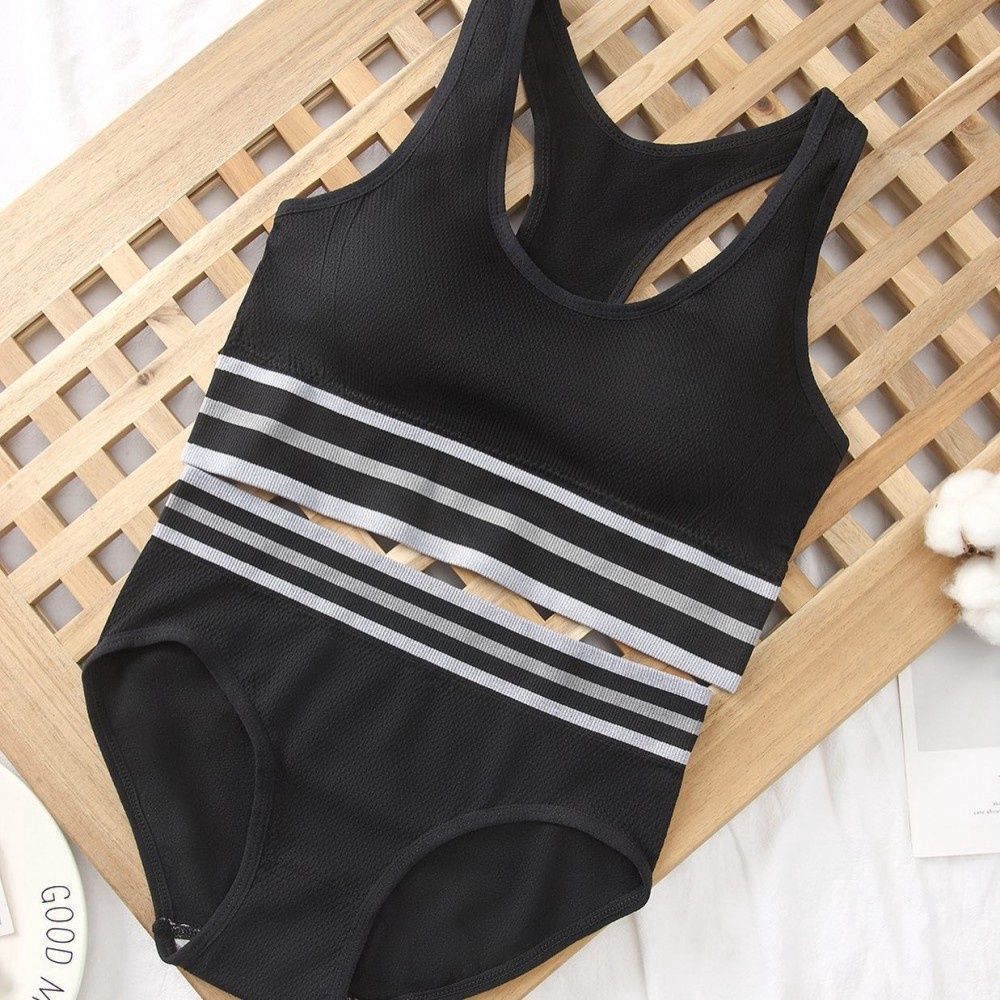 Amoi Sportbra Set 6673 black (32-38)  87101