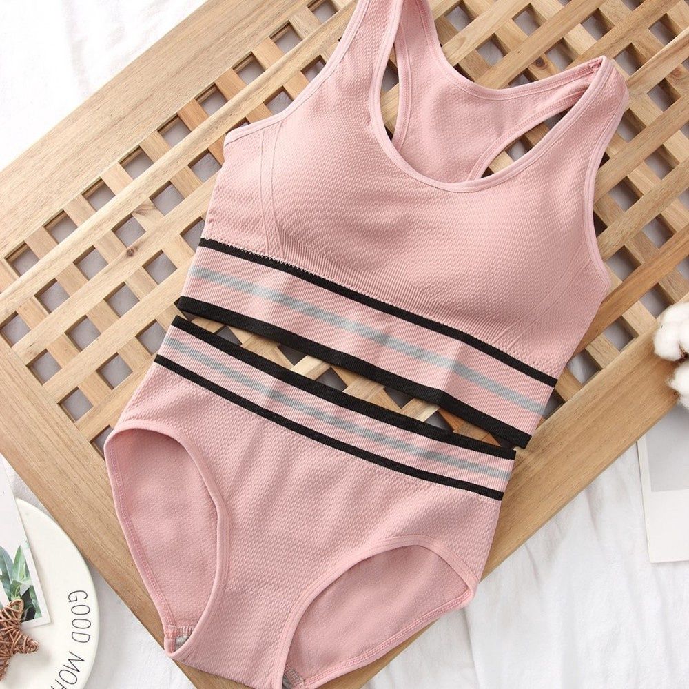 Amoi Sportbra Set 6673 pink  (32-38)  87104