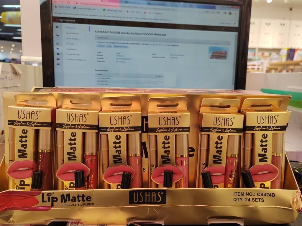 USHAS CS424B lipstick n pencil 59307