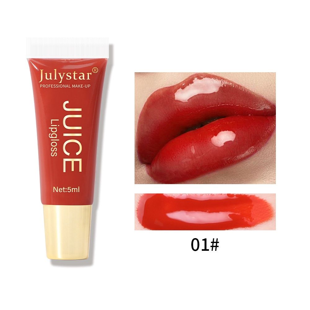 Julystar J701-007N-01#water light toot lip gloss: 01#: 5mlg/ml 64096