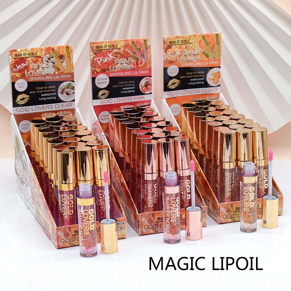IMAN OF NOBLE 7093-24K sparkling LIP GLOSS  01363