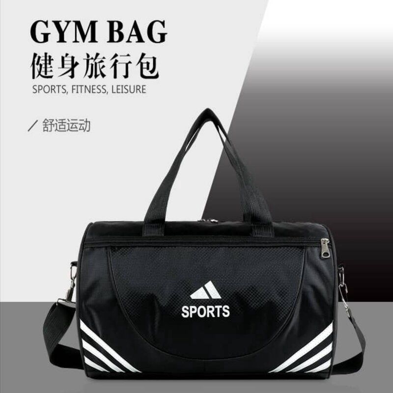 Sports Gym Bag Black 00411