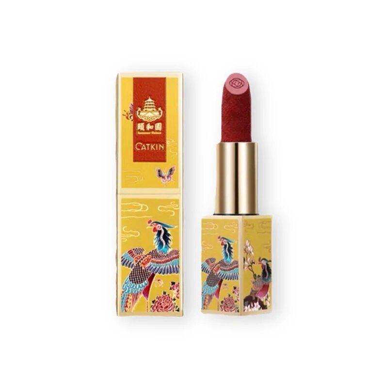 CATKIN Summer Palace Carved Lipstick CO140 Pheonix Red 65298