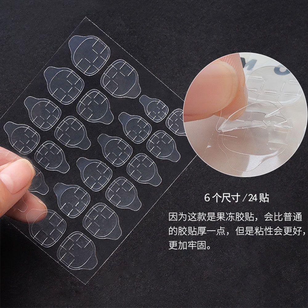 OM Nail art jelly glue: 24 pcs