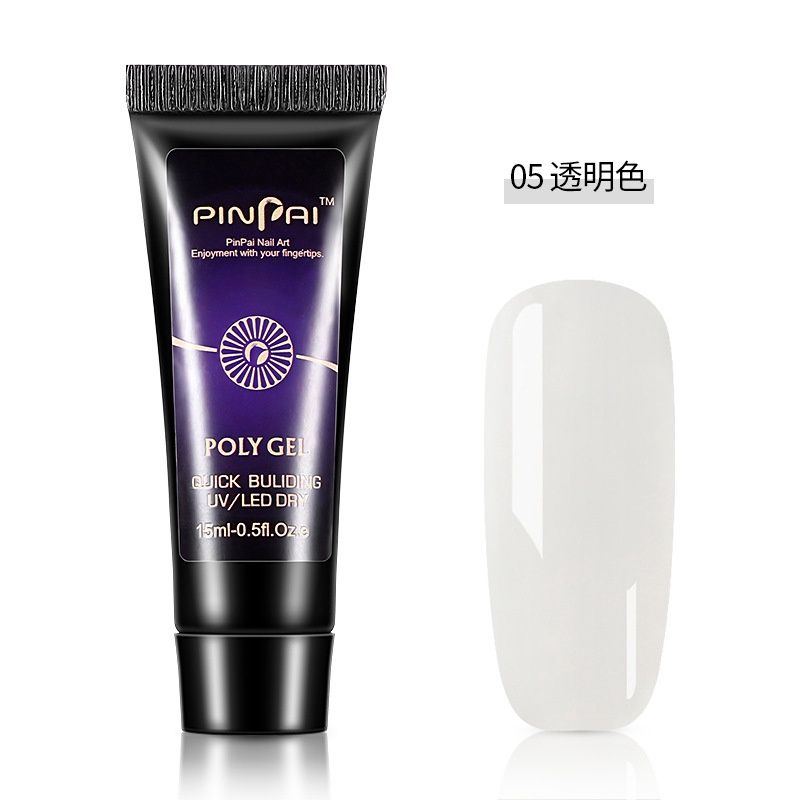 Pinpai Nail extension glue - 5# transparent color 15ml 58495