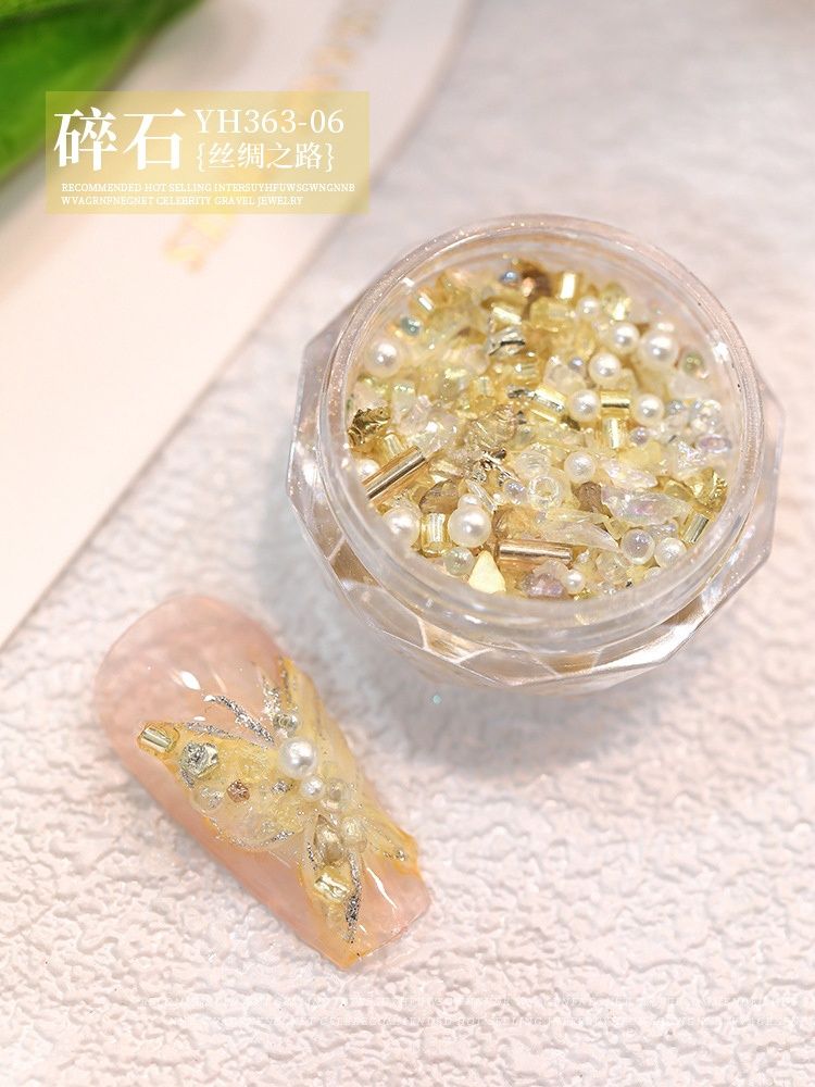 51113Nail Art Jewelry Diamonds