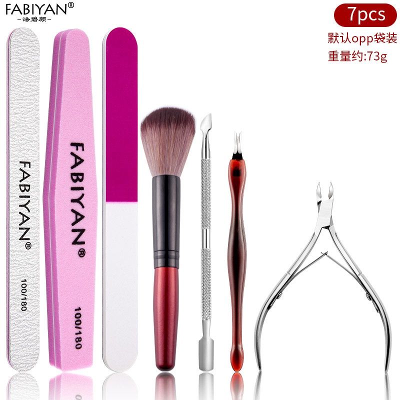 MNE Nail tool set: 7 pcs