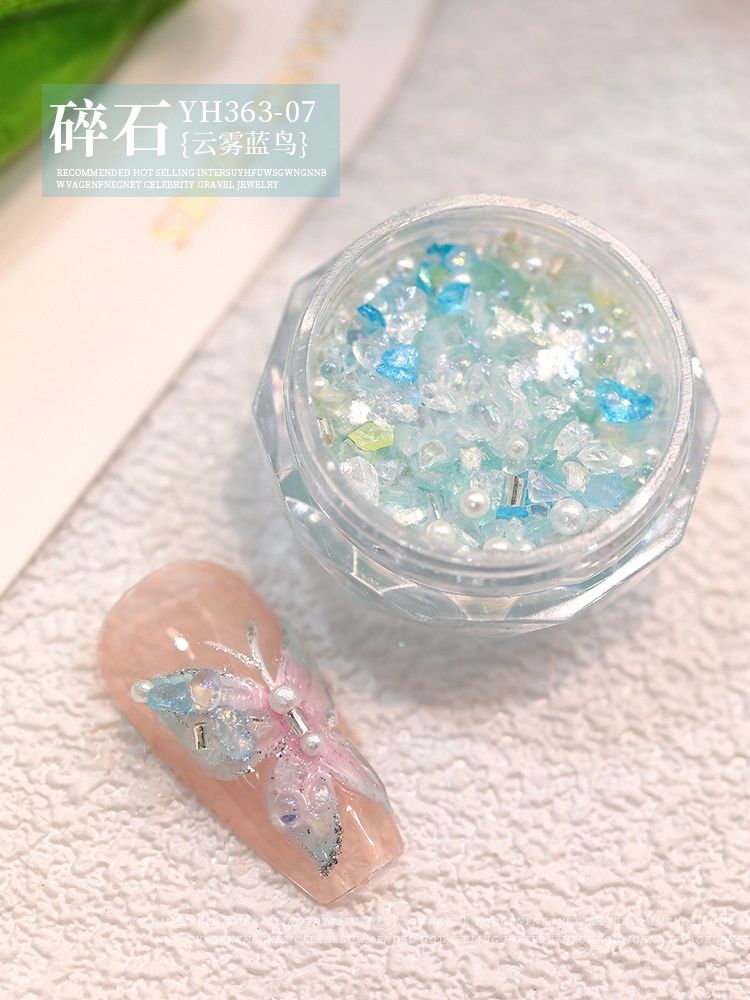 51114Nail Art Jewelry Diamonds