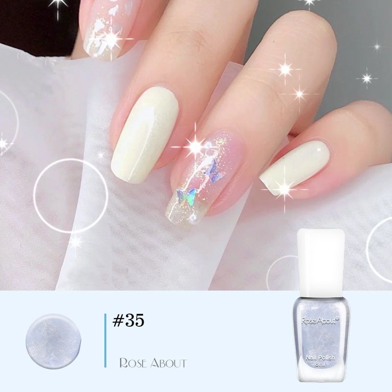 Rose About Water-based nail polish: #35# Butterfly 77716